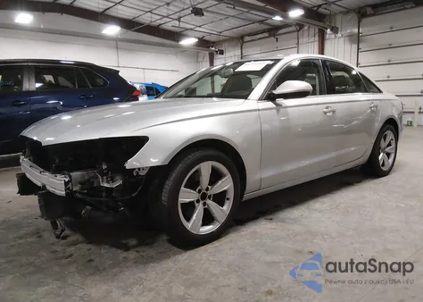 2013 Audi A6 2.0T Premium z USA, uszkodzony, nr VIN WAUGFAFC0DN152905